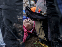  Migrants approach the coast of the northeastern Greek island of Lesbos on Thursday, Nov. 28, 2015. About 5,000 migrants are reaching Europe...