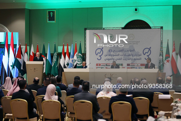 The opening of the work of the Third Conference of Ministers of Leaders Responsible for Technical and Vocational Education and Training in t...