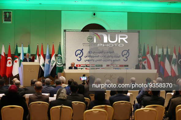 The opening of the work of the Third Conference of Ministers of Leaders Responsible for Technical and Vocational Education and Training in t...