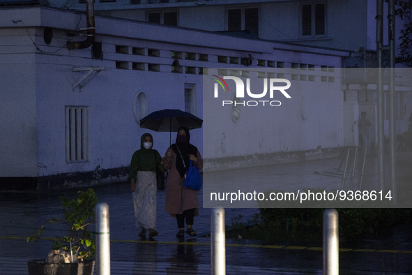 Peoples enjoy their vacation at the the Kota Tua Jakarta (Jakarta Old Town) tourism area during the holiday season, in Jakarta on December 3...