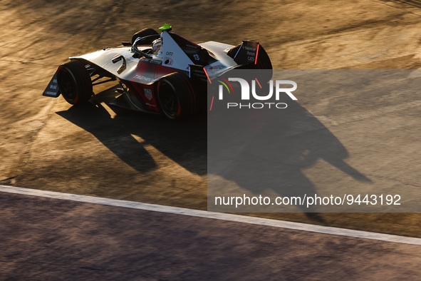 13 DA COSTA Antonio Felix (prt), TAG HAUER Porsche Formula E Team, Porsche 99X Electric, action during the 2023 Mexico City ePrix, 1st meeti...