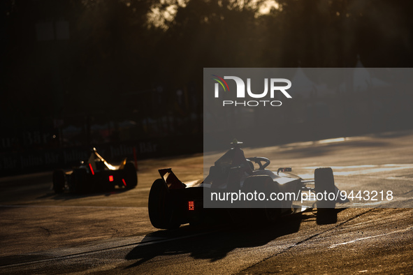 17 NATO Norman (fra), Nissan Formula E Team, Spark-Nissan, Nissan e-4ORCE 04, action during the 2023 Mexico City ePrix, 1st meeting of the 2...