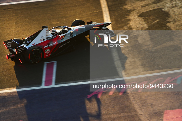 94 WEHRLEIN Pascal (ger), TAG HAUER Porsche Formula E Team, Porsche 99X Electric, action during the 2023 Mexico City ePrix, 1st meeting of t...