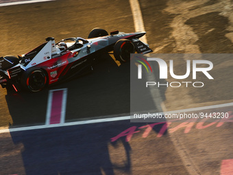 94 WEHRLEIN Pascal (ger), TAG HAUER Porsche Formula E Team, Porsche 99X Electric, action during the 2023 Mexico City ePrix, 1st meeting of t...