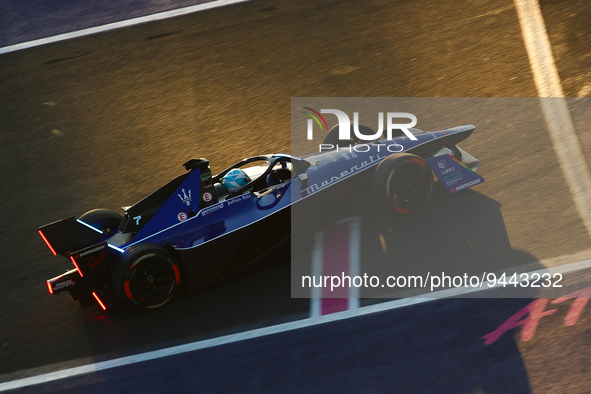 07 GUNTHER Maximilian (ger), Maserati MSG Racing, Spark-Venturi, action during the 2023 Mexico City ePrix, 1st meeting of the 2022-23 ABB FI...