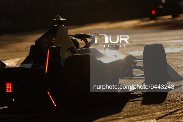 25 VERGNE Jean-Eric (fra), DS Penske Formula E Team, Spark-DS, DS E-Tense FE23, action during the 2023 Mexico City ePrix, 1st meeting of the...