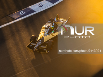 01 VANDOORNE Stoffel (bel), DS Penske Formula E Team, Spark-DS, DS E-Tense FE23, action during the 2023 Mexico City ePrix, 1st meeting of th...