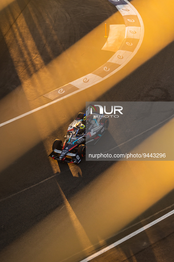 03 SETTE Camara (bra), NIO 333 Formula E Team, Spark-NIO, NIO 333 ER9, action during the 2023 Mexico City ePrix, 1st meeting of the 2022-23...