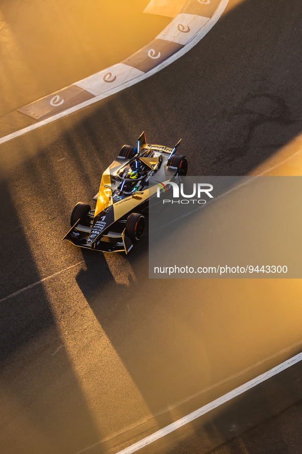 01 VANDOORNE Stoffel (bel), DS Penske Formula E Team, Spark-DS, DS E-Tense FE23, action during the 2023 Mexico City ePrix, 1st meeting of th...