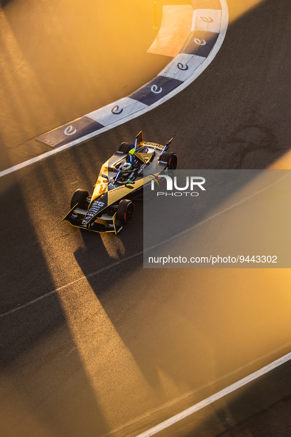 25 VERGNE Jean-Eric (fra), DS Penske Formula E Team, Spark-DS, DS E-Tense FE23, action during the 2023 Mexico City ePrix, 1st meeting of the...