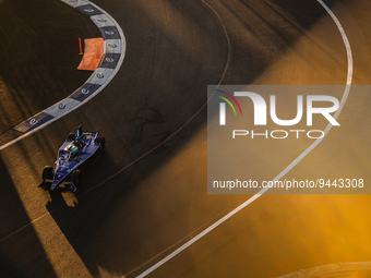 07 GUNTHER Maximilian (ger), Maserati MSG Racing, Spark-Venturi, action during the 2023 Mexico City ePrix, 1st meeting of the 2022-23 ABB FI...