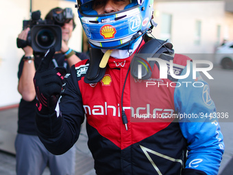 DI GRASSI Lucas (bra), Mahindra Racing, Spark-Mahindra, Mahindra M9-Electro, portrait during the 2023 Mexico City ePrix, 1st meeting of the...