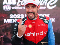 DI GRASSI Lucas (bra), Mahindra Racing, Spark-Mahindra, Mahindra M9-Electro, portrait during the 2023 Mexico City ePrix, 1st meeting of the...