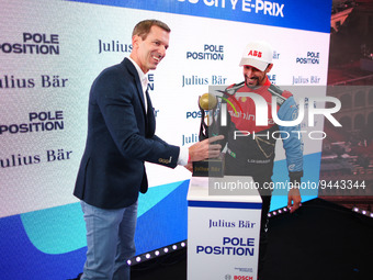 DI GRASSI Lucas (bra), Mahindra Racing, Spark-Mahindra, Mahindra M9-Electro, portrait during the 2023 Mexico City ePrix, 1st meeting of the...