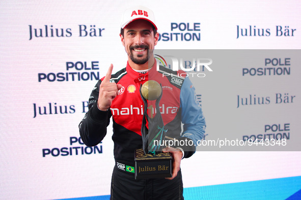 DI GRASSI Lucas (bra), Mahindra Racing, Spark-Mahindra, Mahindra M9-Electro, portrait during the 2023 Mexico City ePrix, 1st meeting of the...