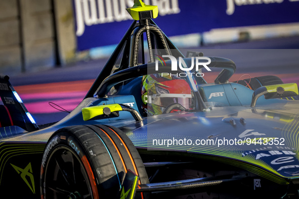 04 FRIJNS Robin (nld), Team ABT - CUPRA, Spark-Mahindra, Mahindra M9-Electro, action during the 2023 Mexico City ePrix, 1st meeting of the 2...