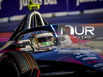 13 DA COSTA Antonio Felix (prt), TAG HAUER Porsche Formula E Team, Porsche 99X Electric, action during the 2023 Mexico City ePrix, 1st meeti...