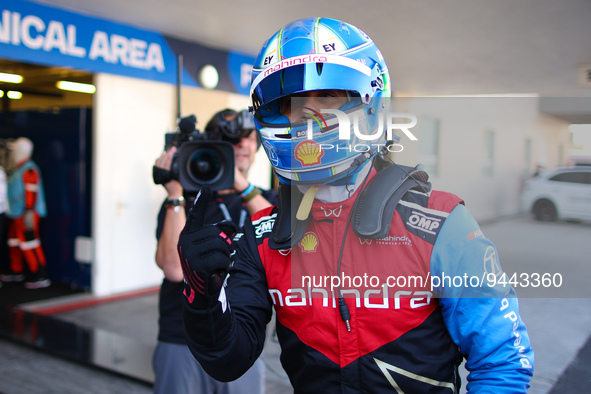 DI GRASSI Lucas (bra), Mahindra Racing, Spark-Mahindra, Mahindra M9-Electro, portrait during the 2023 Mexico City ePrix, 1st meeting of the...