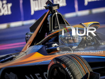 58 RAST Rene (ger), Neom McLaren Formula E Team, Spark-Nissan, Nissan e-4ORCE 04, action during the 2023 Mexico City ePrix, 1st meeting of t...