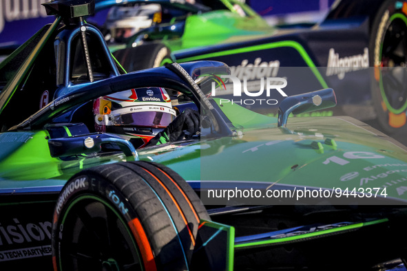 16 BUEMI Sebastien (swi), Envision Racing, Spark-Jaguar, Jaguar I - Time 6, action during the 2023 Mexico City ePrix, 1st meeting of the 202...