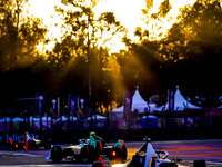 94 WEHRLEIN Pascal (ger), TAG HAUER Porsche Formula E Team, Porsche 99X Electric, action during the 2023 Mexico City ePrix, 1st meeting of t...