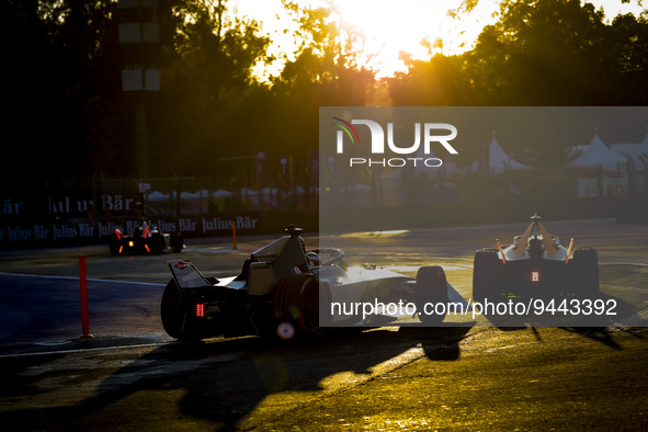 09 EVANS Mitch (nzl), Jaguar TCS Racing, Spark-Jaguar, Jaguar I - Time 6, action during the 2023 Mexico City ePrix, 1st meeting of the 2022-...