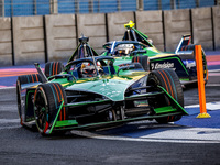 16 BUEMI Sebastien (swi), Envision Racing, Spark-Jaguar, Jaguar I - Time 6, action during the 2023 Mexico City ePrix, 1st meeting of the 202...