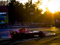 27 DENNIS Jake (gbr), Avalanche Andretti Formula E, Spark-Porsche, Porsche 99X Electric, action during the 2023 Mexico City ePrix, 1st meeti...