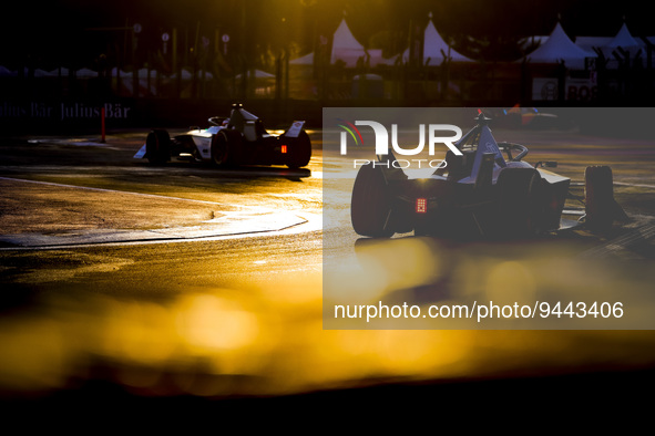 11 DI GRASSI Lucas (bra), Mahindra Racing, Spark-Mahindra, Mahindra M9-Electro, action during the 2023 Mexico City ePrix, 1st meeting of the...