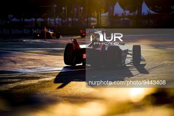 23 FENESTRAZ Sacha (fra), Nissan Formula E Team, Spark-Nissan, Nissan e-4ORCE 04, action during the 2023 Mexico City ePrix, 1st meeting of t...