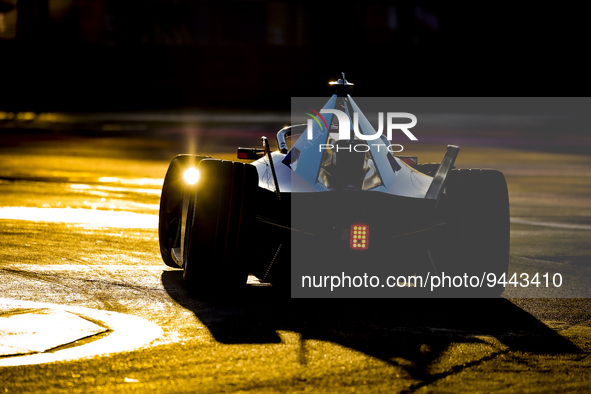 11 DI GRASSI Lucas (bra), Mahindra Racing, Spark-Mahindra, Mahindra M9-Electro, action during the 2023 Mexico City ePrix, 1st meeting of the...