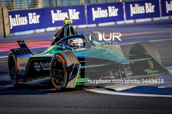 37 CASSIDY Nick (nzl), Envision Racing, Spark-Jaguar, Jaguar I - Time 6, action during the 2023 Mexico City ePrix, 1st meeting of the 2022-2...