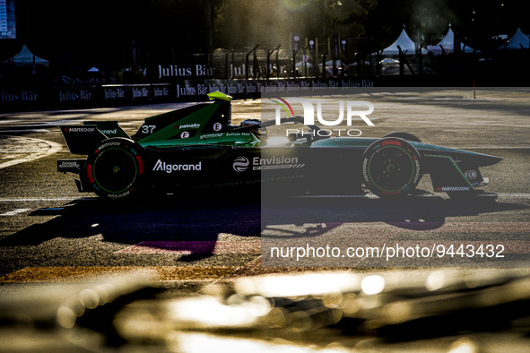 37 CASSIDY Nick (nzl), Envision Racing, Spark-Jaguar, Jaguar I - Time 6, action during the 2023 Mexico City ePrix, 1st meeting of the 2022-2...