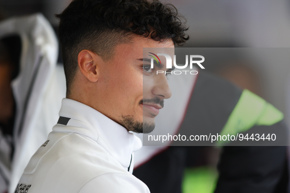 WEHRLEIN Pascal (ger), TAG HAUER Porsche Formula E Team, Porsche 99X Electric, portrait during the 2023 Mexico City ePrix, 1st meeting of th...