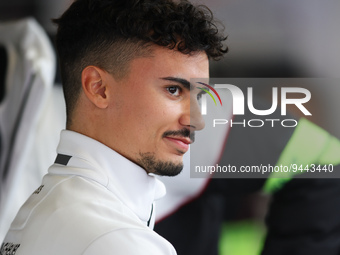 WEHRLEIN Pascal (ger), TAG HAUER Porsche Formula E Team, Porsche 99X Electric, portrait during the 2023 Mexico City ePrix, 1st meeting of th...