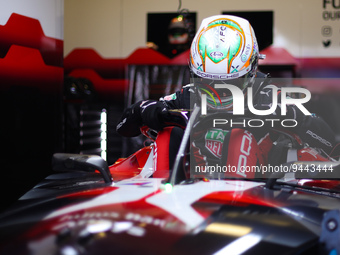 DA COSTA Antonio Felix (prt), TAG HAUER Porsche Formula E Team, Porsche 99X Electric, portrait during the 2023 Mexico City ePrix, 1st meetin...