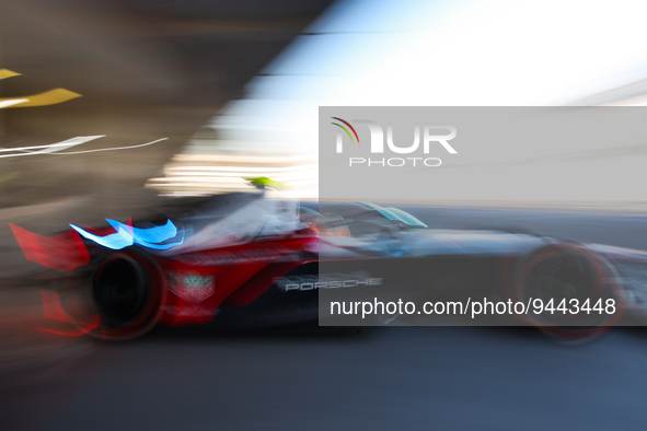 13 DA COSTA Antonio Felix (prt), TAG HAUER Porsche Formula E Team, Porsche 99X Electric, action during the 2023 Mexico City ePrix, 1st meeti...