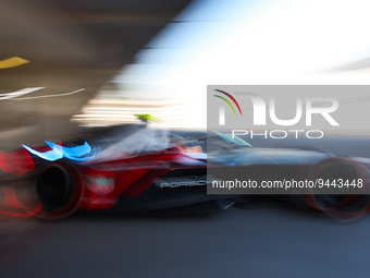 13 DA COSTA Antonio Felix (prt), TAG HAUER Porsche Formula E Team, Porsche 99X Electric, action during the 2023 Mexico City ePrix, 1st meeti...