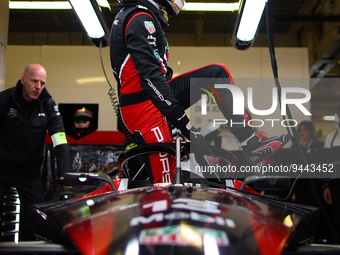 DA COSTA Antonio Felix (prt), TAG HAUER Porsche Formula E Team, Porsche 99X Electric, portrait during the 2023 Mexico City ePrix, 1st meetin...