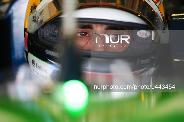 BUEMI Sebastien (swi), Envision Racing, Spark-Jaguar, Jaguar I - Time 6, portrait during the 2023 Mexico City ePrix, 1st meeting of the 2022...