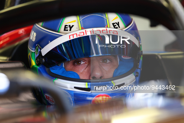 DI GRASSI Lucas (bra), Mahindra Racing, Spark-Mahindra, Mahindra M9-Electro, portrait during the 2023 Mexico City ePrix, 1st meeting of the...