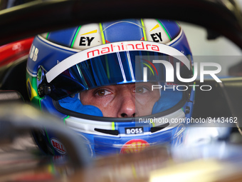 DI GRASSI Lucas (bra), Mahindra Racing, Spark-Mahindra, Mahindra M9-Electro, portrait during the 2023 Mexico City ePrix, 1st meeting of the...