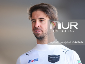 DA COSTA Antonio Felix (prt), TAG HAUER Porsche Formula E Team, Porsche 99X Electric, portrait during the 2023 Mexico City ePrix, 1st meetin...