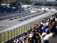 Start during the 2023 Mexico City ePrix, 1st meeting of the 2022-23 ABB FIA Formula E World Championship, on the Autodromo Hermanos Rodrigue...