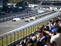 Start during the 2023 Mexico City ePrix, 1st meeting of the 2022-23 ABB FIA Formula E World Championship, on the Autodromo Hermanos Rodrigue...