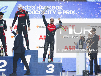 DI GRASSI Lucas (bra), Mahindra Racing, Spark-Mahindra, Mahindra M9-Electro, portrait during the 2023 Mexico City ePrix, 1st meeting of the...