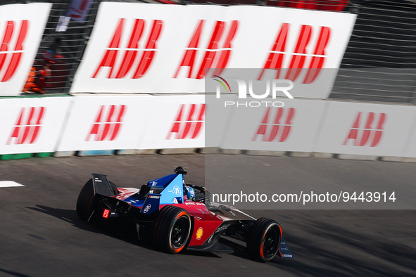 11 DI GRASSI Lucas (bra), Mahindra Racing, Spark-Mahindra, Mahindra M9-Electro, action during the 2023 Mexico City ePrix, 1st meeting of the...