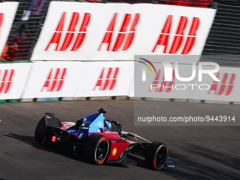 11 DI GRASSI Lucas (bra), Mahindra Racing, Spark-Mahindra, Mahindra M9-Electro, action during the 2023 Mexico City ePrix, 1st meeting of the...