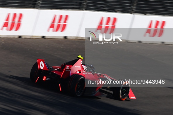 36 LOTTERER Andre (ger), Avalanche Andretti Formula E, Spark-Porsche, Porsche 99X Electric, action during the 2023 Mexico City ePrix, 1st me...