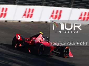 36 LOTTERER Andre (ger), Avalanche Andretti Formula E, Spark-Porsche, Porsche 99X Electric, action during the 2023 Mexico City ePrix, 1st me...